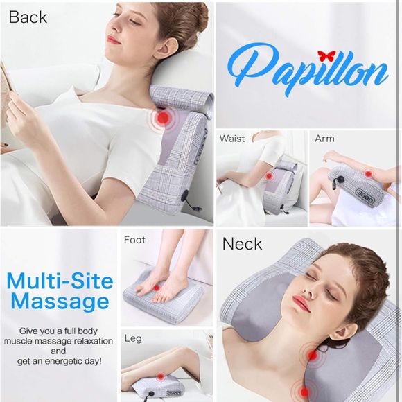 Papillon Portable Neck Massager - Picture 3 of 13